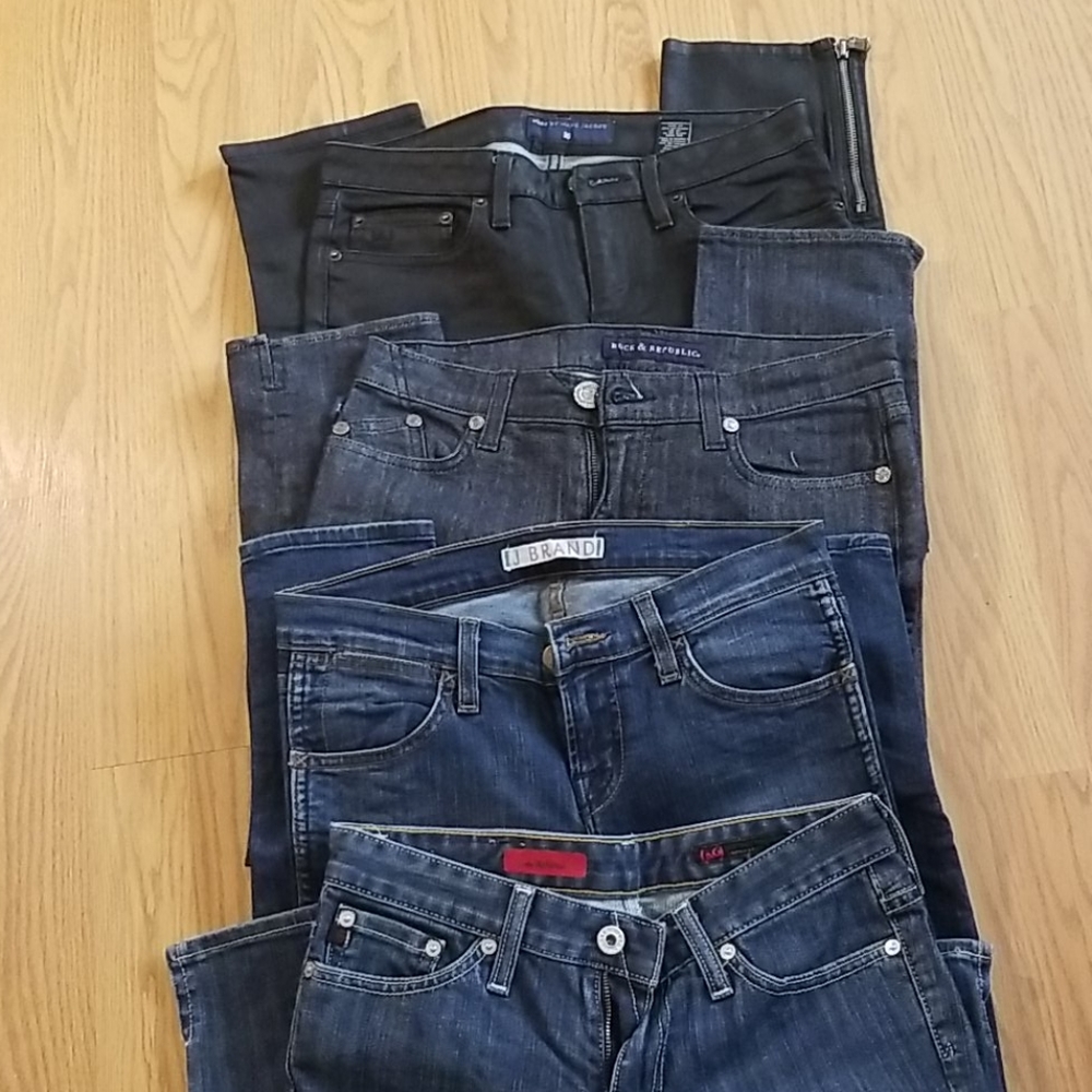 4 designer capri jeans for sale